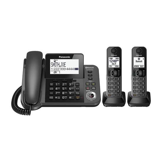 تصویر از تلفن رومیزی پاناسونیک مدل KX-TGF382 Panasonic KX-TGF382 Cordless Phone