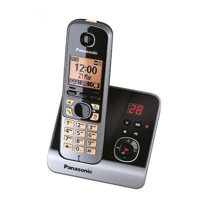 تصویر از تلفن بی سیم پاناسونیک مدل KX-TG6721 Panasonic KX-TG6721 Cordless Phone