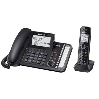 تصویر از تلفن بی سیم پاناسونیک مدل KX-TG9581B Panasonic KX-TG9581B Wireless Phone