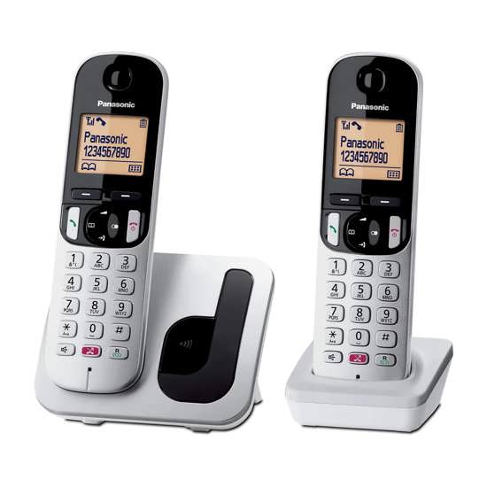 تصویر از تلفن رومیزی پاناسونیک مدل KX-TGC252 PanasonicKX-TGC252 Cordless Phone