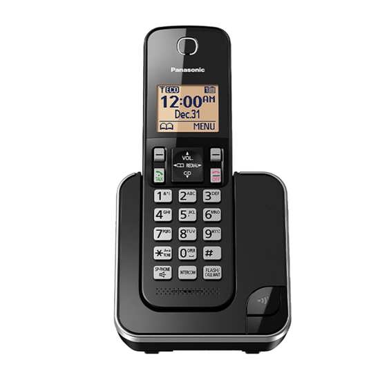 تصویر از تلفن بی سیم پاناسونیک مدل KX-TGC350 Panasonic KX-TGC350 Cordless Phone