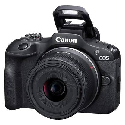 تصویر از دوربین عکاسی کانن مدل EOS R100 بدون آینه همراه با لنز RF-S 18-45mm Canon R100 Mirrorless Camera with RF-S 18-45mm F4.5-6.3