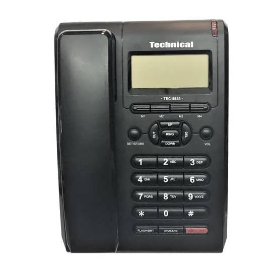 تصویر از تلفن تکنیکال مدل TEC-5855 Technical TEC-5855 Phone